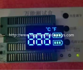 SMD type Custom 7 segment led display for car refrigerator pure green color