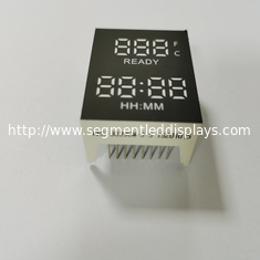 White color customized 7 segment led display for kitchen appliance oven OEM ODM service