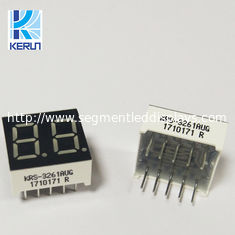 Green 2 Digit 7 Segment LED Displays 0.36 Inch For Electronic Device