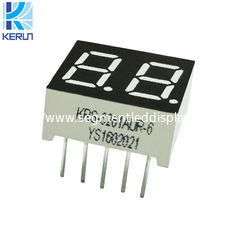 Green Color 0.36 Inch 2 Digit 7 Segment LED Displays Common Anode Cathode