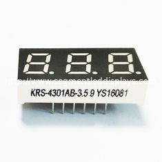 0.43 Inch Alphanumeric LED Display Seven Segment 3 Digit With Blue Emitting Color