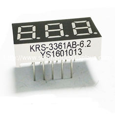 Customized 0.36 Inch 3 Digit LED Number Display Common Anode OEM ODM