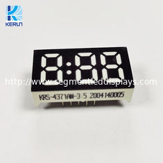 0.47 Inch Common Anode Alarm Clock LED Display Modules Three Digit