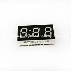 3 Digit 0.39inch Clock LED Display Common Anode 7 Segment Red Color