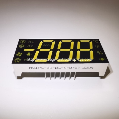 Multicolor Customization 3 Digit 7 Segment Led Display For Temperature Control