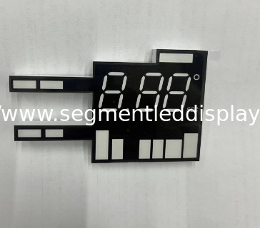 Customize white color LED display for medical device