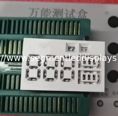 SMD type Custom 7 segment led display for car refrigerator pure green color