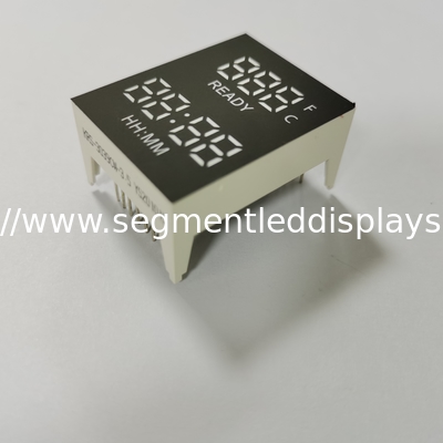 White color customized 7 segment led display for kitchen appliance oven OEM ODM service