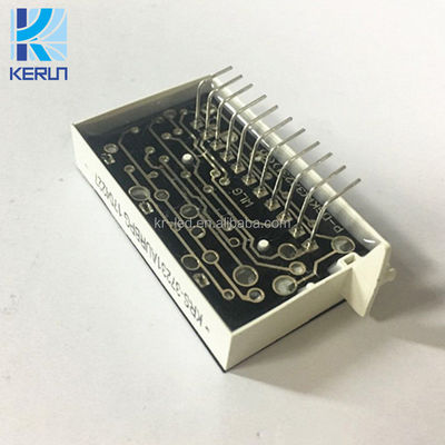 ODM Custom 3 Digit 7 Segment Display  common anode Tri Color