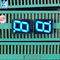 Common Cathode  1 Digit 7 Segment Display 0.39 Inch Blue Color