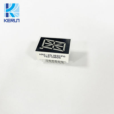 0.71 Inch Single Digit 14 Segment Display  Low Current Operation