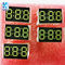 Digital Clock LED Display 3 Digit Seven Segment Display 0.36 Inch