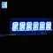 White Color 14 Segment LED Display 6 Digit 0.4 Inch Alphanumeric Displays